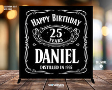 Load image into Gallery viewer, Whiskey Birthday Banner | Tennessee Whiskey | Liquor | Happy Hour