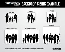 Load image into Gallery viewer, Custom Backdrops & Step and Repeat Backdrops