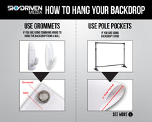 Load image into Gallery viewer, banner and backdrops