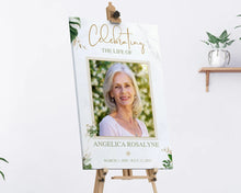 Load image into Gallery viewer, Funeral Photo Collage Poster | Celebration of Life