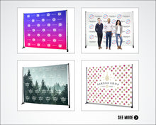 Load image into Gallery viewer, Custom Backdrops & Step and Repeat Backdrops