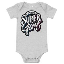 Load image into Gallery viewer, Super Girl Baby Short Sleeve One Piece