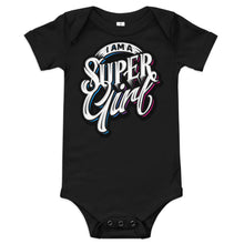 Load image into Gallery viewer, Super Girl Baby Short Sleeve One Piece