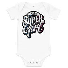 Load image into Gallery viewer, Super Girl Baby Short Sleeve One Piece