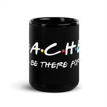 Load image into Gallery viewer, Friends Style Teacher Black Glossy Mug