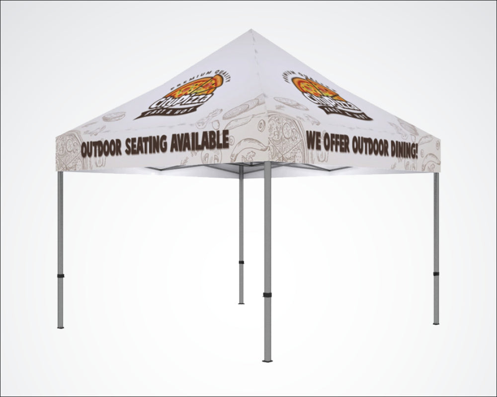 Tent 10 Steel Canopy Tent Full Color Dye-Sublimation