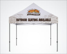 Load image into Gallery viewer, 10 ft. Steel Canopy Tent | Full Color | Dye-Sublimation Graphic | Event Tent | Canopy | Water Proof Coated Fabric | Scratch Resistant
