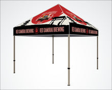 Load image into Gallery viewer, 10 ft. Steel Canopy Tent | Full Color | Dye-Sublimation Graphic | Event Tent | Canopy | Water Proof Coated Fabric | Scratch Resistant