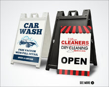 Load image into Gallery viewer, A-Frame Sign | DELUXE Signicade | Sidewalk Sign | 24"W x 36"H