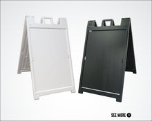 Load image into Gallery viewer, A-Frame Sign | DELUXE Signicade | Sidewalk Sign | 24"W x 36"H