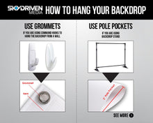 Load image into Gallery viewer, banner and backdrops