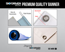 Load image into Gallery viewer, Vinyl Banner | Full Color | Premium Quality | Personalized Custom Banner
