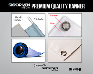 Vinyl Banner | Full Color | Premium Quality | Personalized Custom Banner