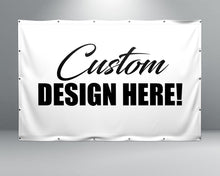 Load image into Gallery viewer, Vinyl Banner | Full Color | Premium Quality | Personalized Custom Banner

