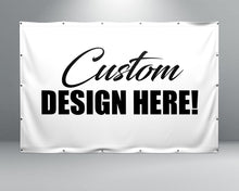 Load image into Gallery viewer, Vinyl Banner | Full Color | Premium Quality | Personalized Custom Banner