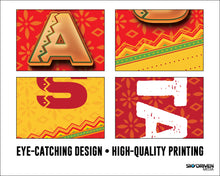 Load image into Gallery viewer, Taco Flags | Large Feather Flag | 16 ft. Flag | Single Sided | Ground Spike Included | Best Selling Flag | Indoor Outdoor | Flag | Flags