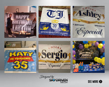 Load image into Gallery viewer, Sports Team Baseball Banner - Personalized Custom Banner