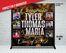 Load image into Gallery viewer, Graduation Backdrop Banner | Graduation Party | Ceremony
