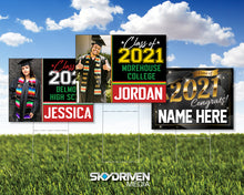 Load image into Gallery viewer, Graduation Yard Signs | 24"x18" | Double-Sided | Waterproof
