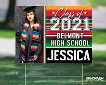 Load image into Gallery viewer, Graduation Yard Signs | 24"x18" | Double-Sided | Waterproof