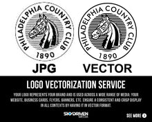 Load image into Gallery viewer, Logo Vectorization Digitizing Service | Logo Conversion | Vector Logo | Vector Art | Company Logo | Drawing