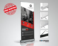 Load image into Gallery viewer, Standard Retractable Banner Stand | Econo Roll | Roll Up Banner Stand