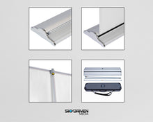 Load image into Gallery viewer, Silverstep Retractable Banner Stand | Deluxe | Silverstep | Roll Up Banner Stand