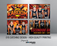 Load image into Gallery viewer, All-Star Baseball Banner | Sports Team | Baseball | Softball | All-Star | League | Team | Sports | Team Sports | Banner | Little League