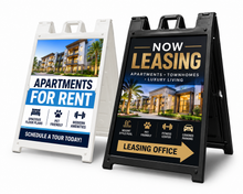 Load image into Gallery viewer, Deluxe A-Frame Signs | Real Estate &amp; Property Management
