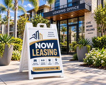 Load image into Gallery viewer, Deluxe A-Frame Signs | Real Estate &amp; Property Management
