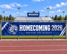 Load image into Gallery viewer, School Athletic Field Fencing &amp; Stadium Banners
