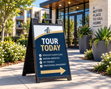 Load image into Gallery viewer, Deluxe A-Frame Signs | Real Estate &amp; Property Management
