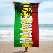 Load image into Gallery viewer, Beach Towel | Reggae | Personalized
