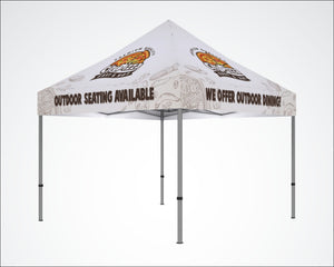 10 ft. Steel Canopy Tent | Full Color | Dye-Sublimation Graphic | Event Tent | Canopy | Water Proof Coated Fabric | Scratch Resistant